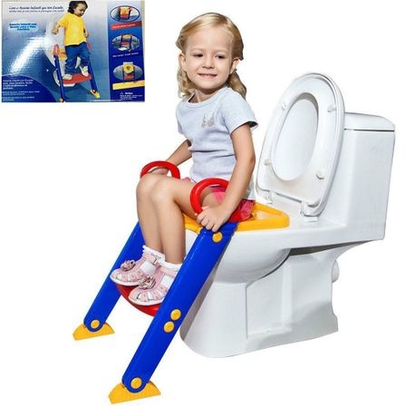 Children Potty Training Seat With Step Stool Ladder For Kids & Toddlers