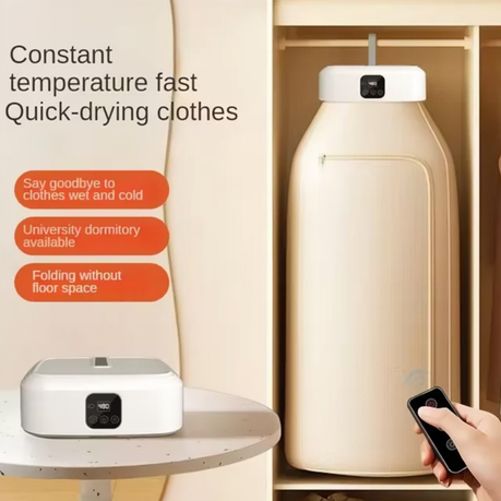 Household Electric Portable Quick-drying Folding Clothes Dryer Smart
