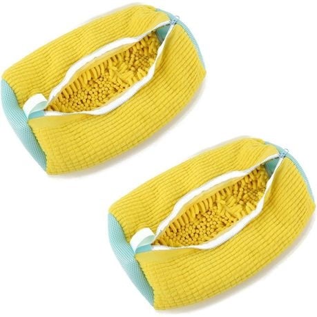 2PCS-Chenille Shoe Wash Bag/Machine Wash Shoe Net bag wash guard bag