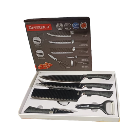 Black Universal Knife Set
