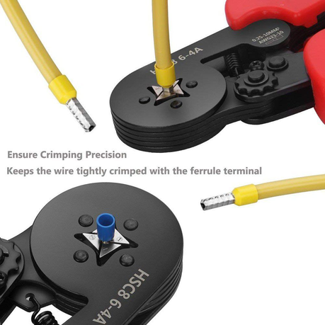 Tube Type Crimping Tool Set 1200pcs Terminals