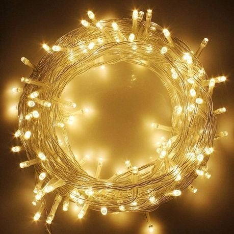 50m Warm White LED String Fairy Lights