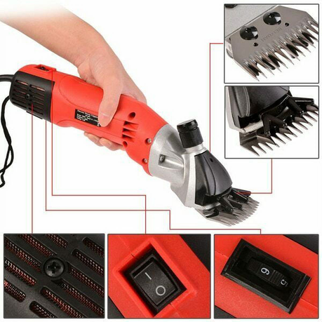 Pro Electric Sheep Clippers For Heavy Duty Use With 6 Speed Operation