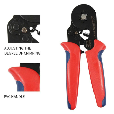 Tube Type Crimping Tool Set 1200pcs Terminals