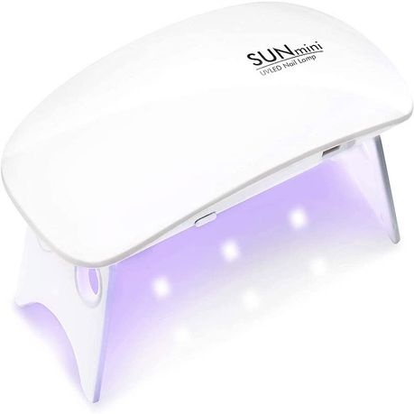Portable Mini UV-LED Nail Dryer Lamp - White