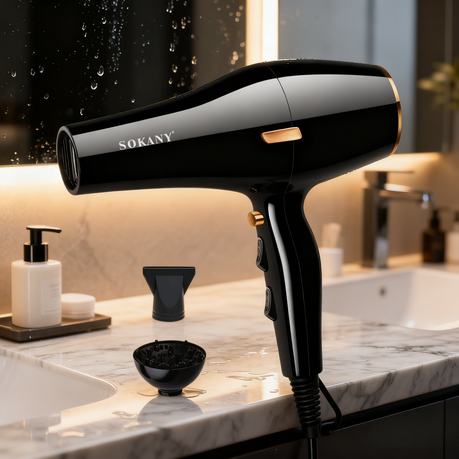 SOKANY Professional Hair Dryer 3000W - Powerful Ionic Blow Dryer
