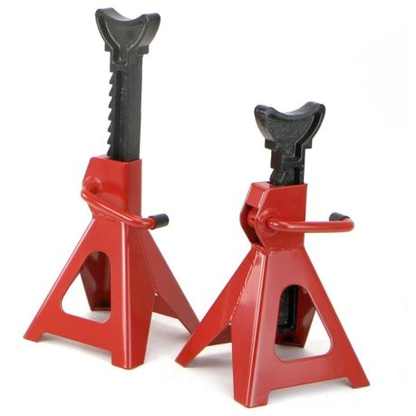 3-Ton Steel Adjust Jack Stands/Car Emergency Low Profile Lift Hand Tool