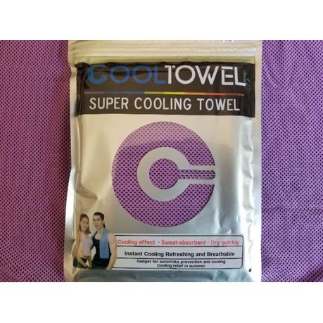 Ten-Tech Yoga Cooling Towel - Orange