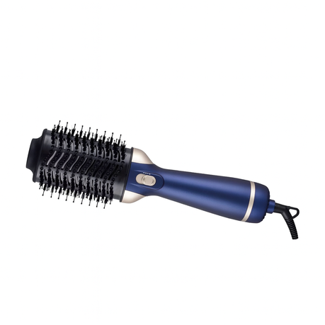 1200W Hot Air Brush Comb - Ionic Blow-Dry Styler - Blue