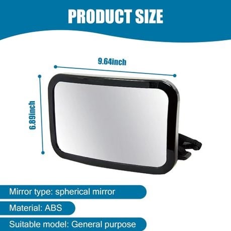 Baby Car Mirror Safety Car Seat Mirror with Wide Clear View for Back Seat