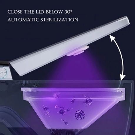 2 x Ultraviolet Light UV Toilet Sanitizer Disinfection Lamp