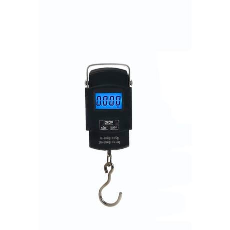 Black Plastic Digital Kitchen Scale - Accurate Food Weigher
