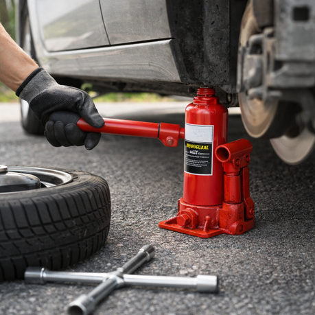 8 Ton Bottle Jack - Heavy Duty, Hydraulic