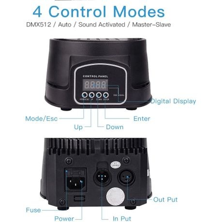 7x12W RGB Mini LED Moving Head Lights