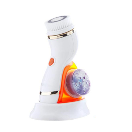 Multifunction Rechargeable 4 in 1 Face Massage Beauty Device - Blue