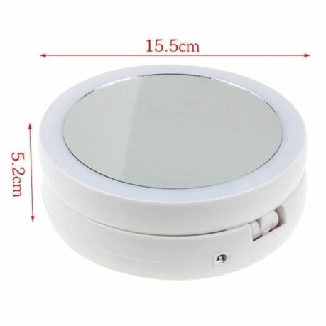LED Foldable Makeup Mirror