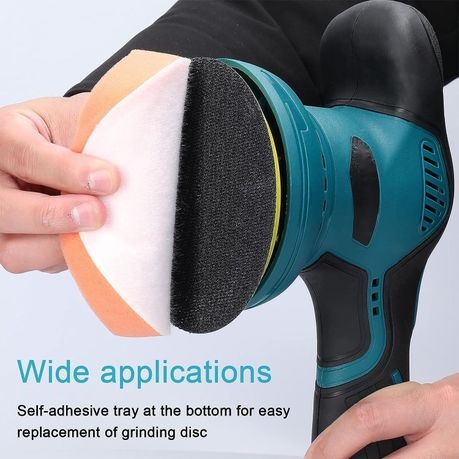 12V Electric Car Polisher Machine with Polishing Pad Kit