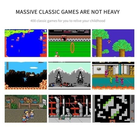 x400 Games Hand Held Game Console