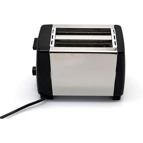 Stainless Steel 2-Slice Automatic Bread Toaster for Perfect Breakfast