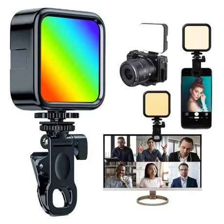 DW RGB LED Portable Selfie and Video Light for Phone - AY-83