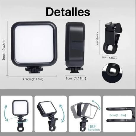DW RGB LED Portable Selfie and Video Light for Phone - AY-83