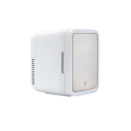 75W 4L Indoor Mini Beauty Bar Fridge with LED Mirror