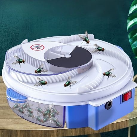Garden Indoor Outdoor Re-Usable Electronic Automatic Fly Catcher Trap