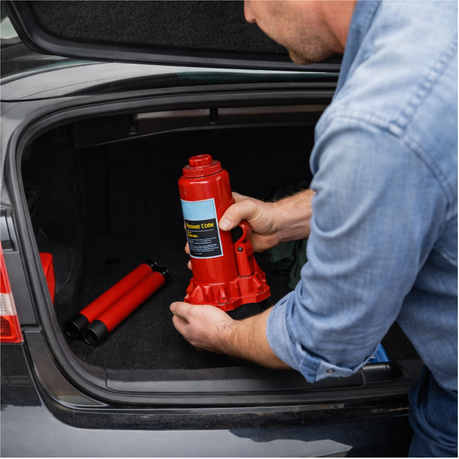 8 Ton Bottle Jack - Heavy Duty, Hydraulic