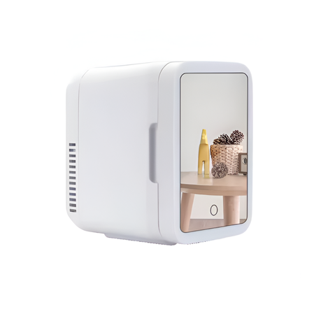75W 4L Indoor Mini Beauty Bar Fridge with LED Mirror