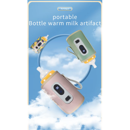 USB Portable Digital Display Constant Temperature Bottle Warmer