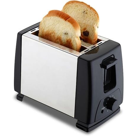 Stainless Steel 2-Slice Automatic Bread Toaster for Perfect Breakfast