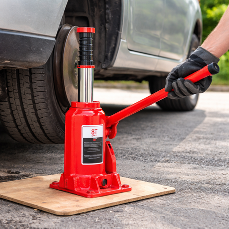 8 Ton Bottle Jack - Heavy Duty, Hydraulic