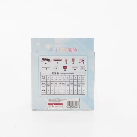 DIY Bulb Electric Circuit Science Experimental Kit For Children - Blue