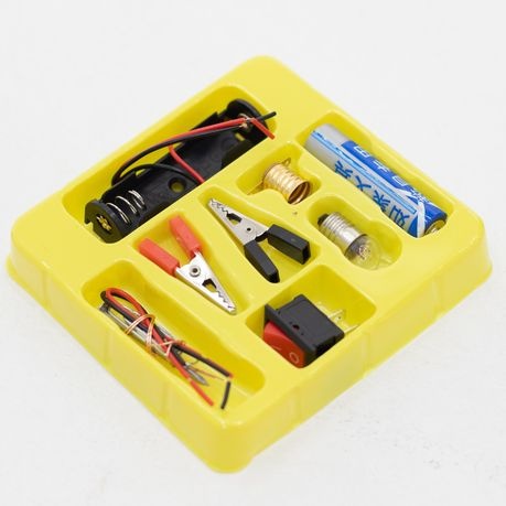 DIY Bulb Electric Circuit Science Experimental Kit For Children - Blue