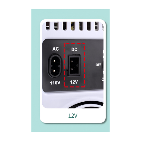 75W 4L Indoor Mini Beauty Bar Fridge with LED Mirror