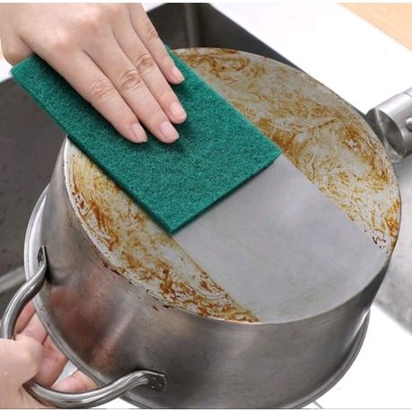 10-piece Heavy Duty Scouring Scrub, Multipurpose Cleaning Sponges