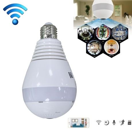 360 Degree IP Camera Light Bulb