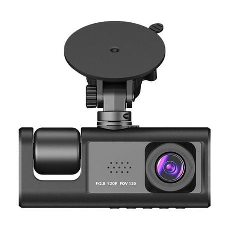 Gravity Sensor Traffic Recorder With Seamless Loop Video - Black