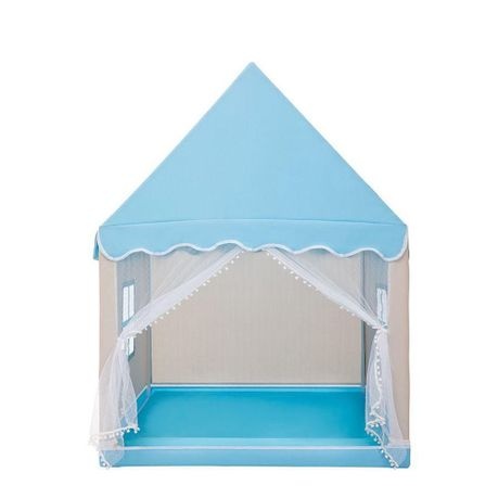 Fun Kids Indoor Outdoor Large Space Tent Playhouse - Blue