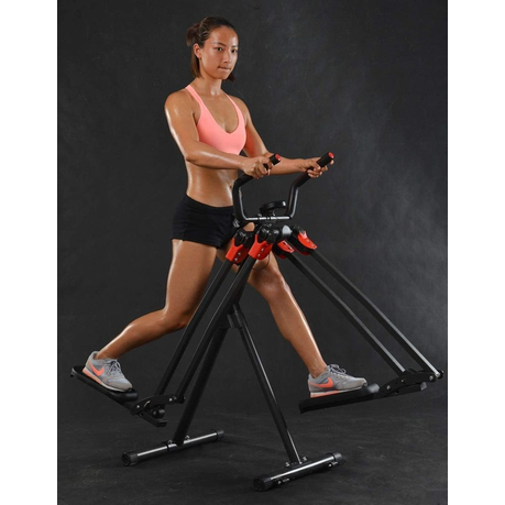 Air Walker Slim Strider - Low-Impact Full-Body Elliptical Stepper