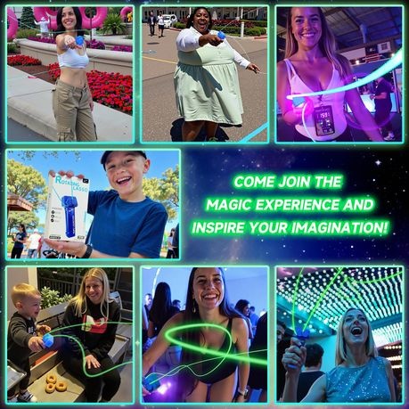 Glow in The Dark String Shooter, Luminous Rope Launcher