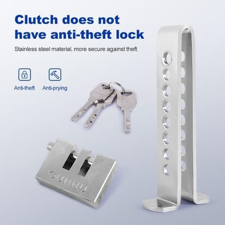 Clutch Brake Steel Security Lock Anti-Theft for Cars