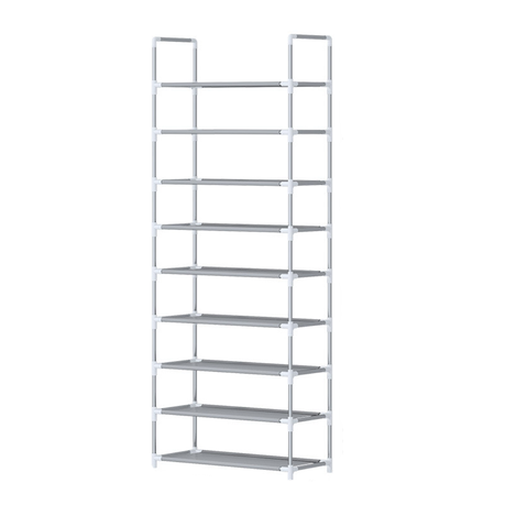 9 Tiers Shoe Rack Sturdy Shoe Organizer for Entryway Closet Bedroom