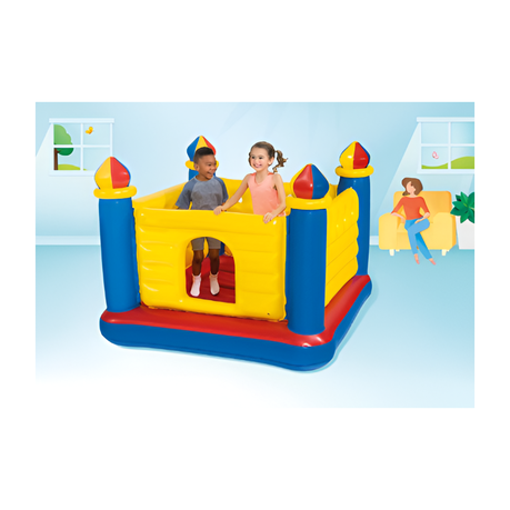 Multi-Color Portable Inflatable Jumping Castle for Indoors and Outdoors