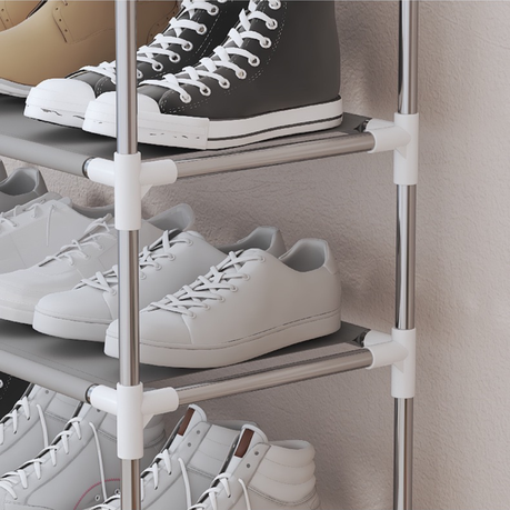 9 Tiers Shoe Rack Sturdy Shoe Organizer for Entryway Closet Bedroom