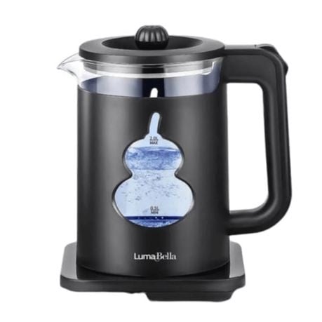 Luma Bella 1500w Glass 2L Electric Kettle - LB-59006