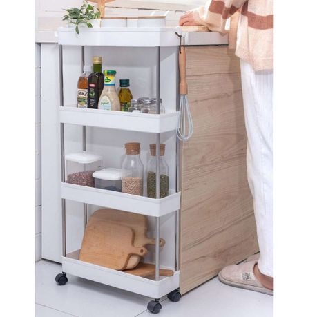 4 Tier Movable Storage Rack