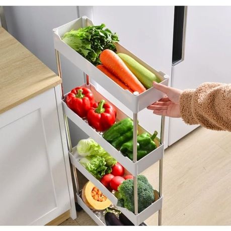 4 Tier Movable Storage Rack