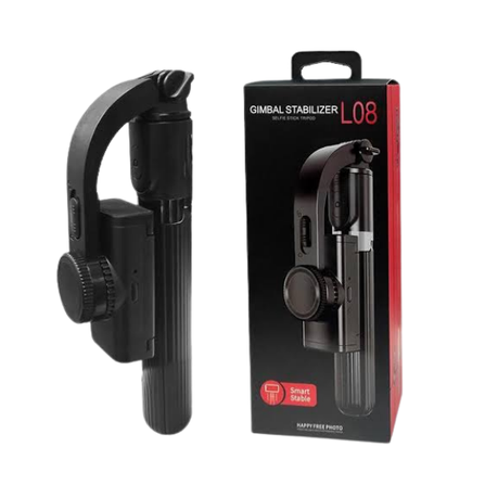 L08 Gimbal Stabilizer Stand Anti-Shake Bluetooth Remote Selfie Stick Tripod