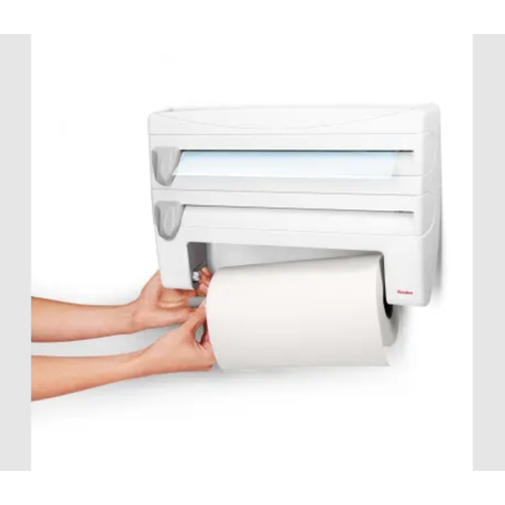 Kitchen Roll Holder, Roll 'n roll Foil Dispenser & Paper Towel Holder